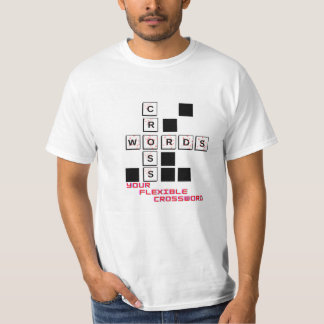 crossword puzzels t-shirt