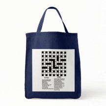 CROSSWORD PUZZLE BAG