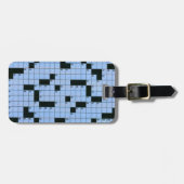 Crossword Puzzle Bagagelabel (Voorkant horizontaal)
