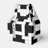 Crossword Puzzle Bedankt Bedankdoosjes (Voorkant Zijde)
