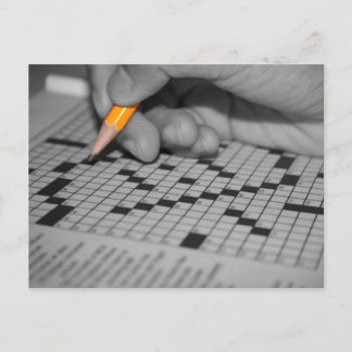 Crossword Puzzle Briefkaart