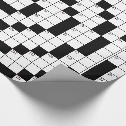 Crossword Puzzle Cadeaupapier (Hoek)
