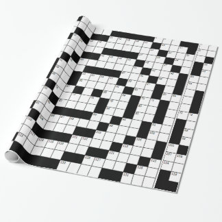 Crossword Puzzle Cadeaupapier