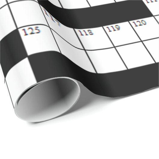 Crossword Puzzle Cadeaupapier (Rol Hoek)