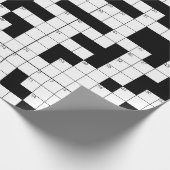Crossword Puzzle Cadeaupapier (Hoek)