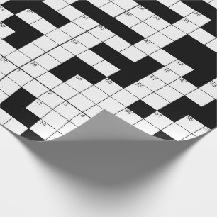 Crossword Puzzle Cadeaupapier