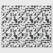 Crossword Puzzle Cadeaupapier (Vlak)