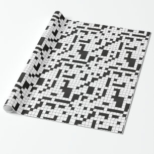 Crossword Puzzle Cadeaupapier