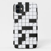 Crossword Puzzle Case-Mate iPhone Case (Achterkant)