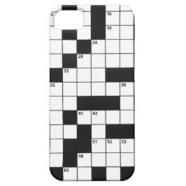 Crossword Puzzle Case-Mate iPhone Case