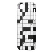 Crossword Puzzle Case-Mate iPhone Case (Achterkant Links)
