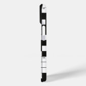 Crossword Puzzle Case-Mate iPhone Case (Achterkant / Links)