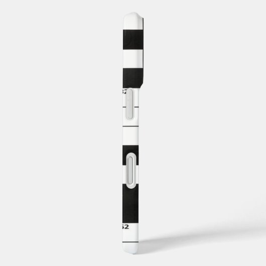 Crossword Puzzle Case-Mate iPhone Case (Achterkant / Rechts)