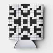 Crossword Puzzle Design Beverage Koelbox Blikjeskoeler (Voorkant)
