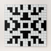 Crossword Puzzle Design Jigzaag Puzzle Legpuzzel (Horizontaal)