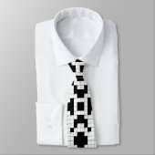 Crossword Puzzle Design Necktie Stropdas (Gebonden)