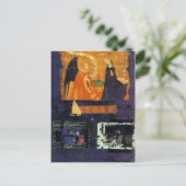 Crossword Puzzle en Angel Briefkaart (Staand voorkant)