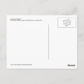 Crossword Puzzle en Angel Briefkaart (Achterkant)