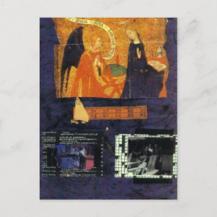 Crossword Puzzle en Angel Briefkaart