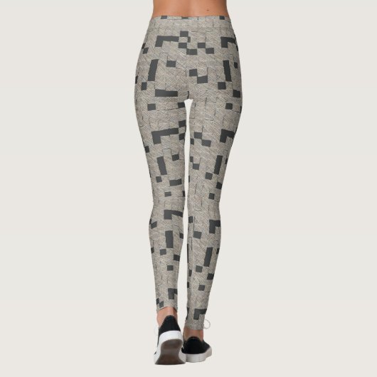 Crossword Puzzle Leggings (Achterkant)