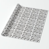 Crossword Puzzle Lover Cadeaupapier (Uitgerold)