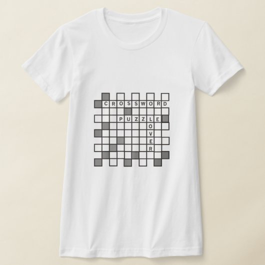 Crossword Puzzle Lover T-Shirt (Laagn)
