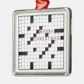 Crossword Puzzle Metalen Ornament (Links)