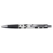 Crossword Puzzle Pattern Pen (Achterkant)