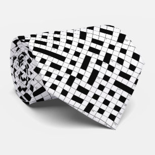 Crossword Puzzle Pattern Stropdas