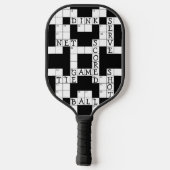Crossword Puzzle PIckleball Words Paddle (Achterkant)