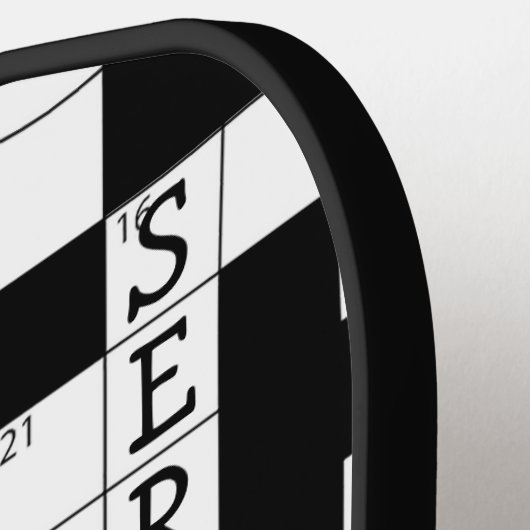 Crossword Puzzle PIckleball Words Paddle (Links Detail)