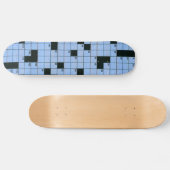 Crossword Puzzle Skateboard (Horizontaal)
