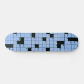 Crossword Puzzle Skateboard (Horizontaal)