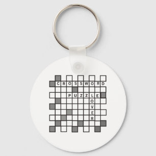 Crossword Puzzle Sleutelhanger