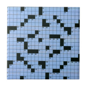 Crossword Puzzle Tegeltje