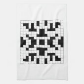Crossword Puzzle Theedoek (Verticaal)