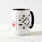 Crossword Puzzles Coffee Mok (Voorkant rechts)