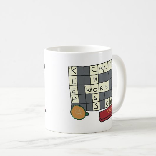 Crossword Puzzles Koffiemok (Voorkant rechts)