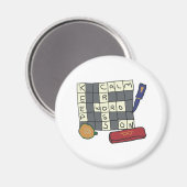 Crossword Puzzles Magneet (Voorkant / Achterkant)