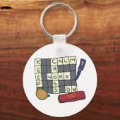 Crossword Puzzles Sleutelhanger (Voorkant)