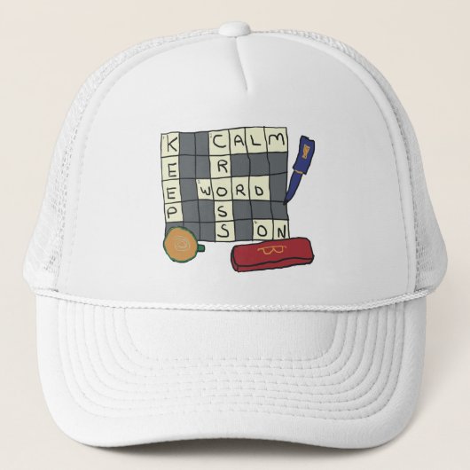 Crossword Puzzles Trucker Pet (Voorkant)