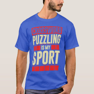 Crossword Puzzling is mijn sport T-shirt