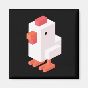 Crossy Road Kip Klik Magneet
