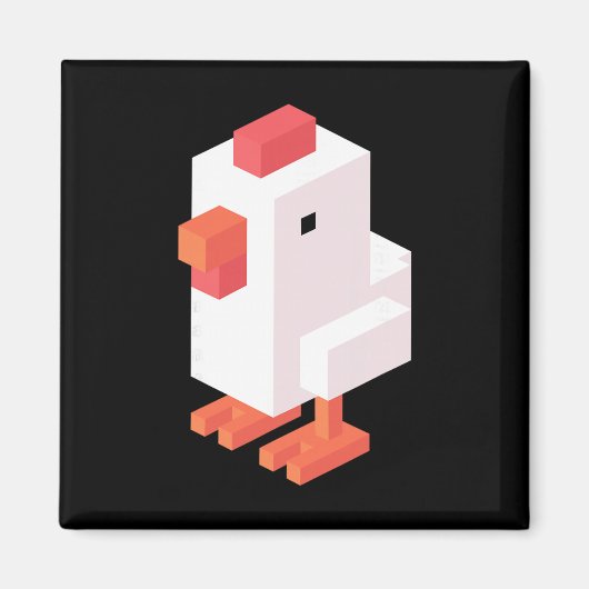 Crossy Road Kip Klik Magneet (Voorkant)