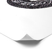 Crotalus Cascavella slang (giftige adder) Poster (Hoek)