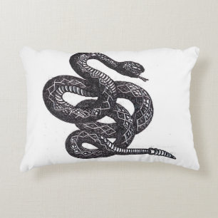 Crotalus Cascavella slang (giftige groefkopadder) Accent Kussen