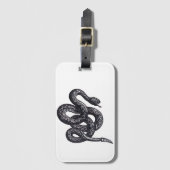 Crotalus Cascavella slang (giftige groefkopadder) Bagagelabel (Voorkant (verticaal))