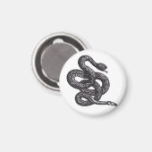 Crotalus Cascavella slang (giftige groefkopadder) Magneet (Voorkant / Achterkant)