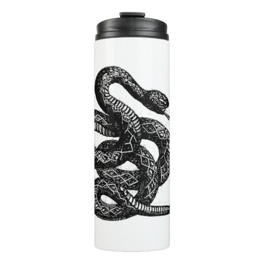 Crotalus Cascavella slang (giftige groefkopadder) Thermosbeker (Voorkant)
