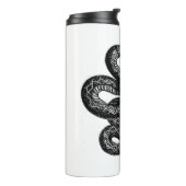Crotalus Cascavella slang (giftige groefkopadder) Thermosbeker (Gedraaid links)